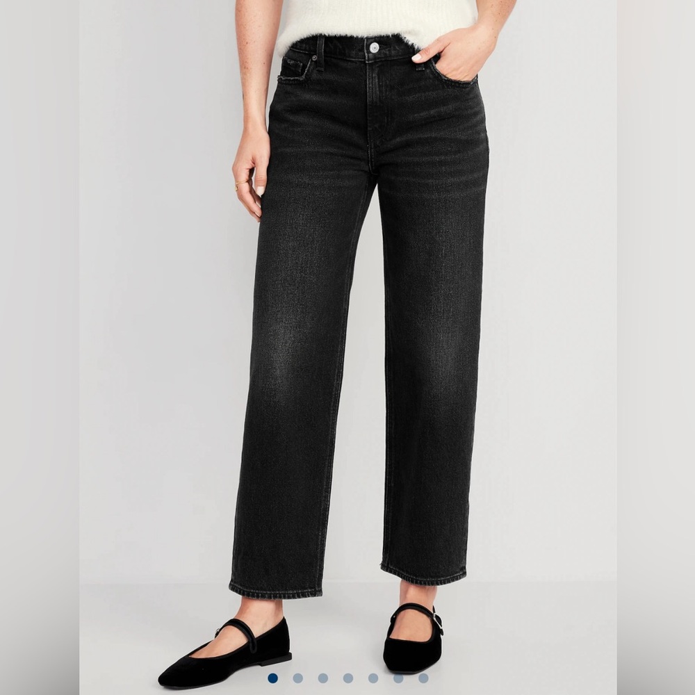 NWOT Old Navy mid rise loose boyfriend jeans